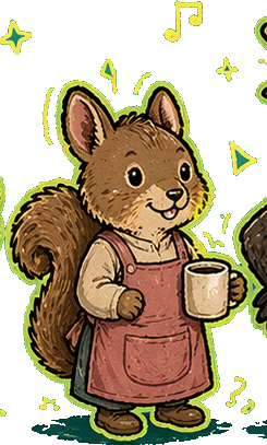 hazel the squirrel